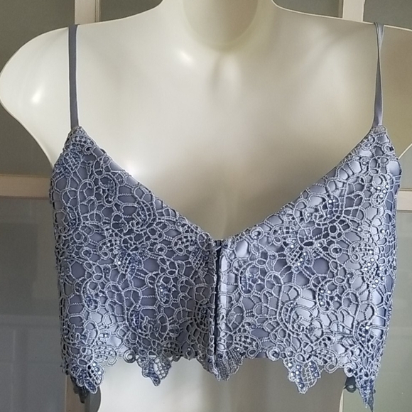 𝅺alyce Paris Formal Prom Dress Light Pale Blue 2 Piece Size 4 - Picture 7 of 16